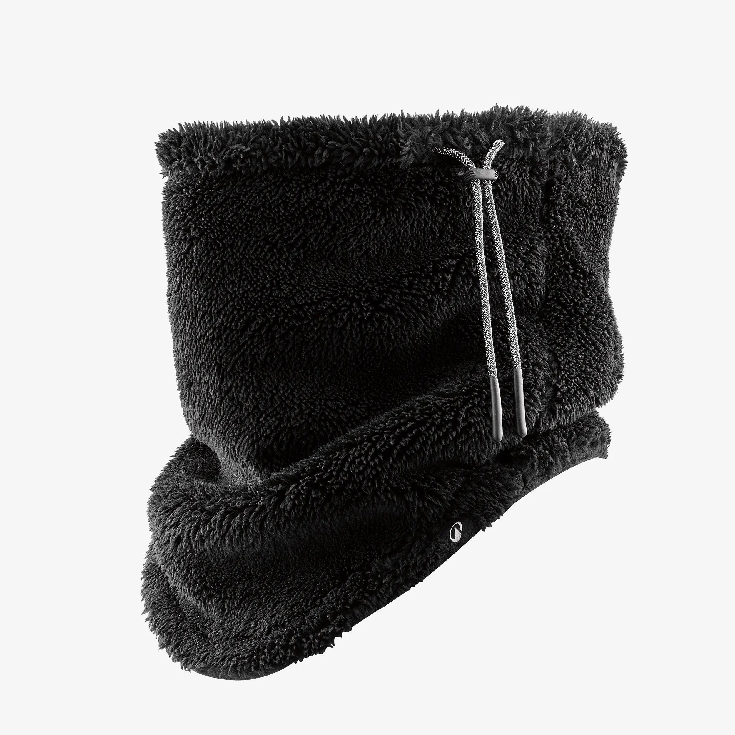 Gola de ski adulto, Hug Warm 900, preto grafite 5/6