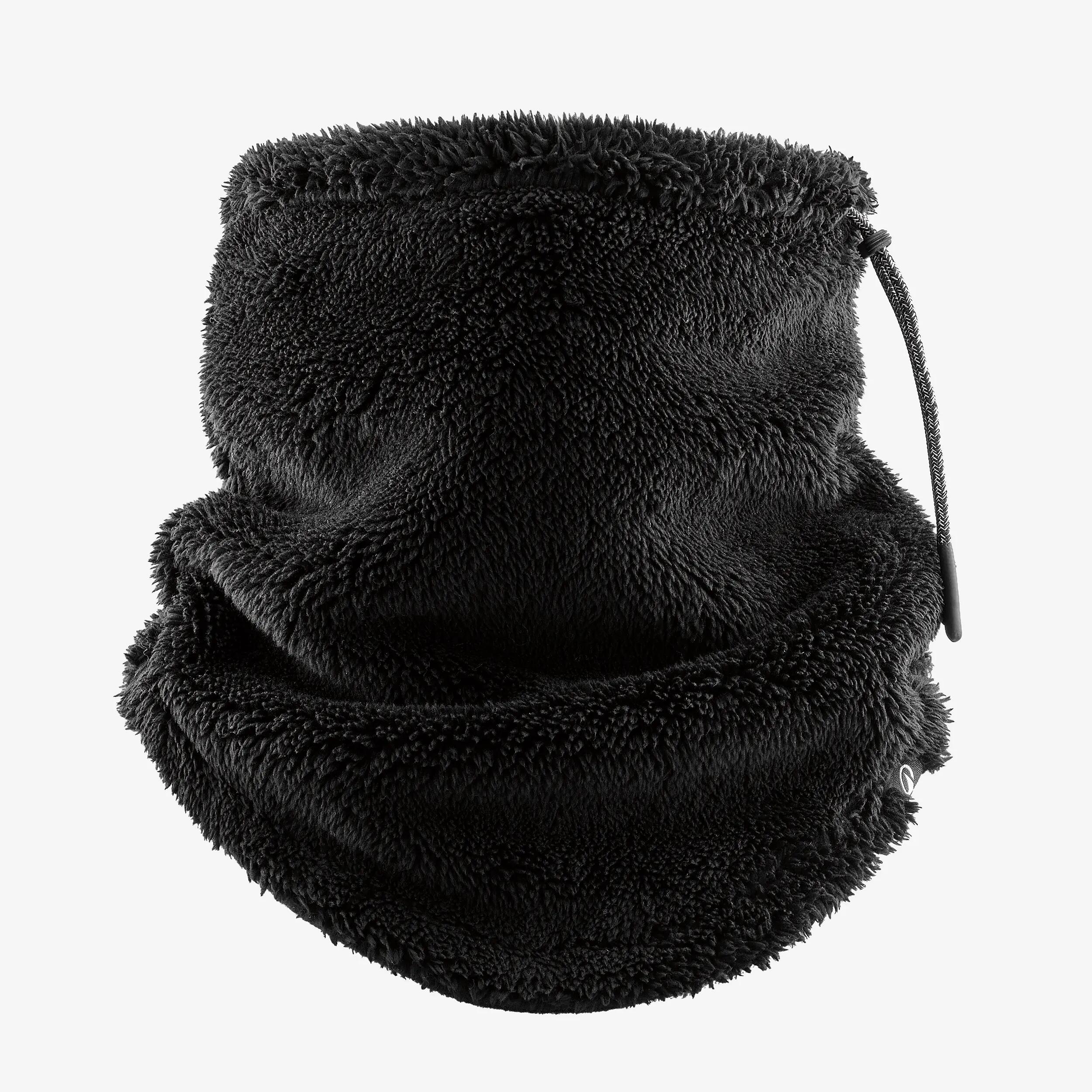 Gola de ski adulto, Hug Warm 900, preto grafite 4/6