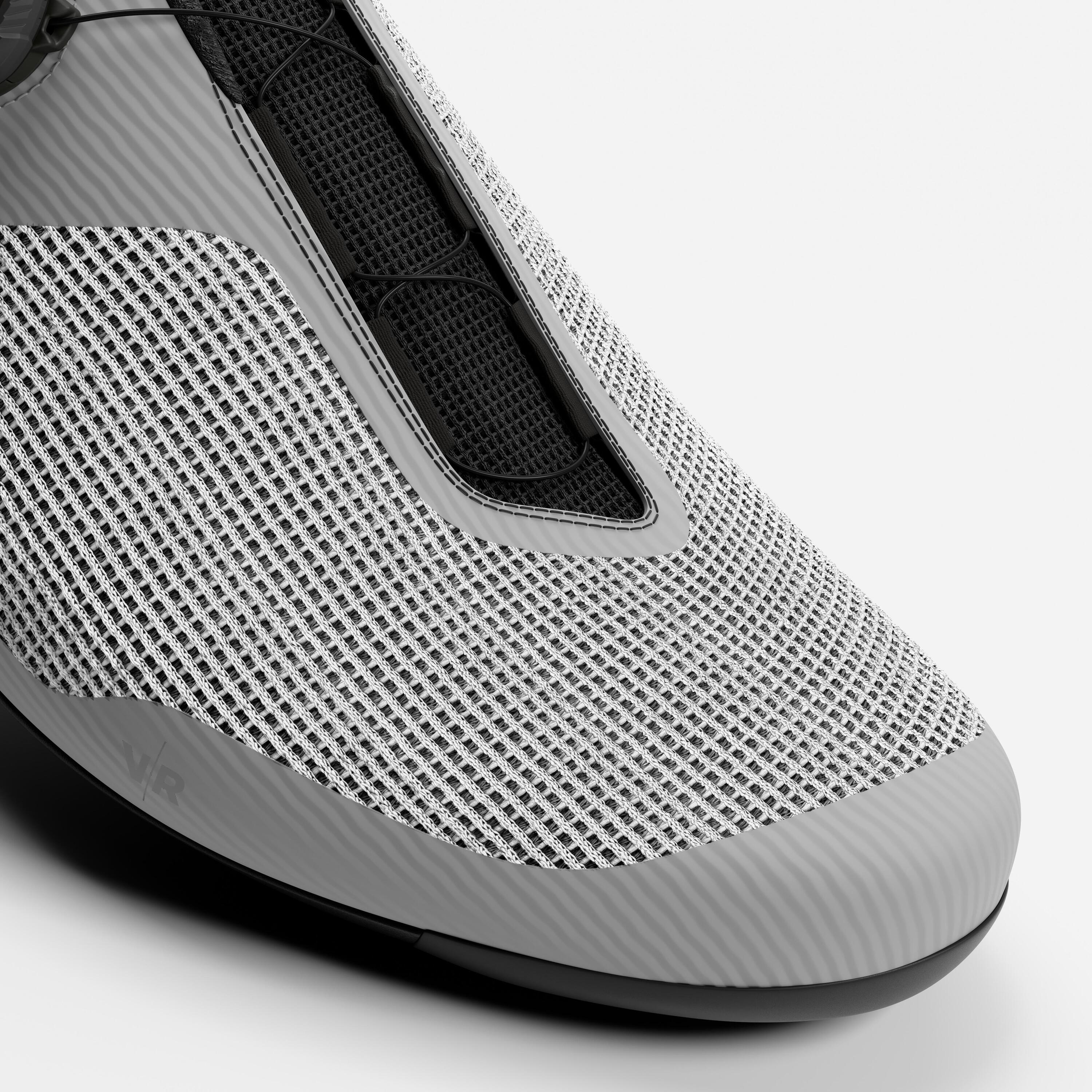 Road Cycling Shoes Van Rysel EDR Air-Grey 5/9