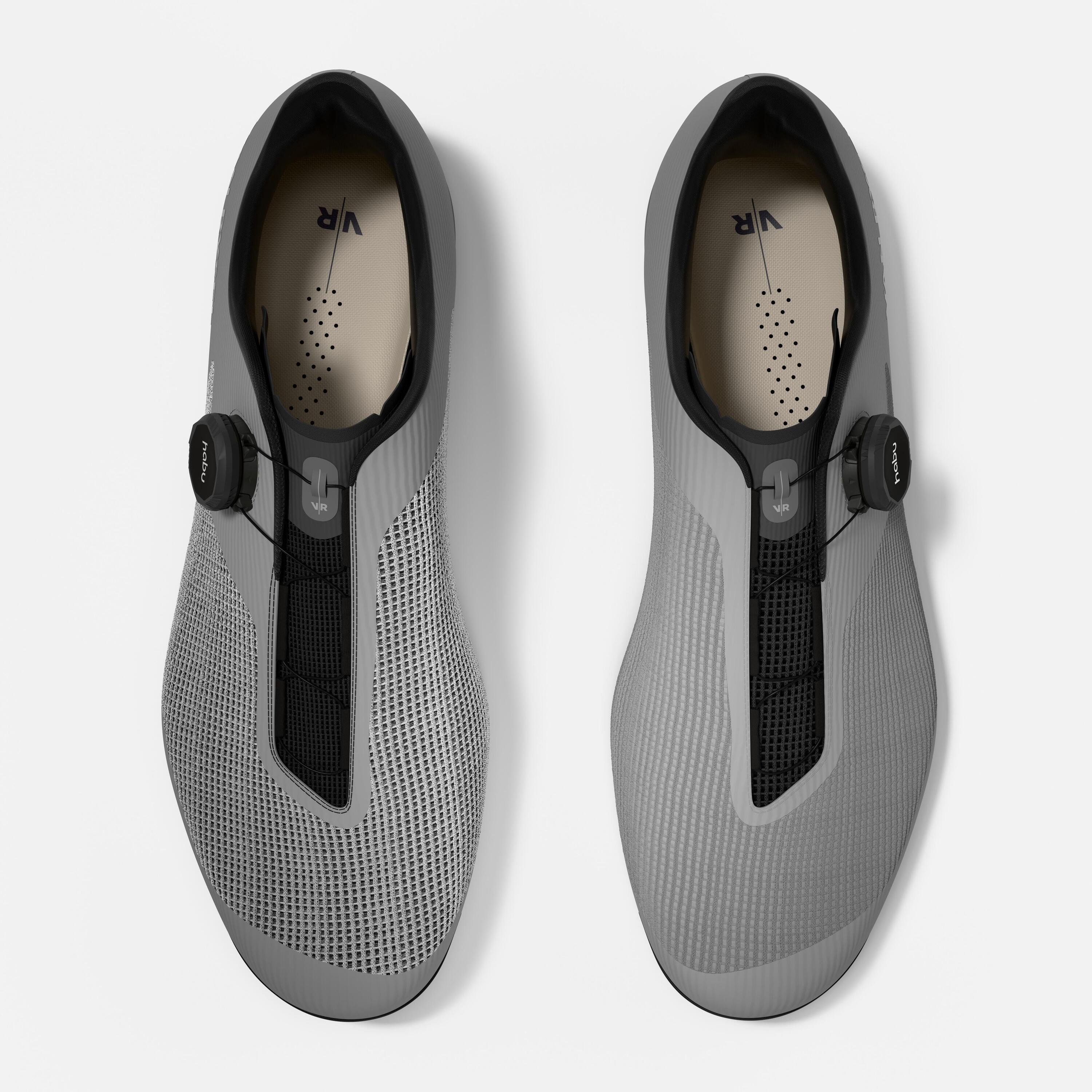 Road Cycling Shoes Van Rysel EDR Air-Grey 9/9
