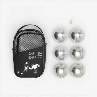 Bocce 100 lisce x6