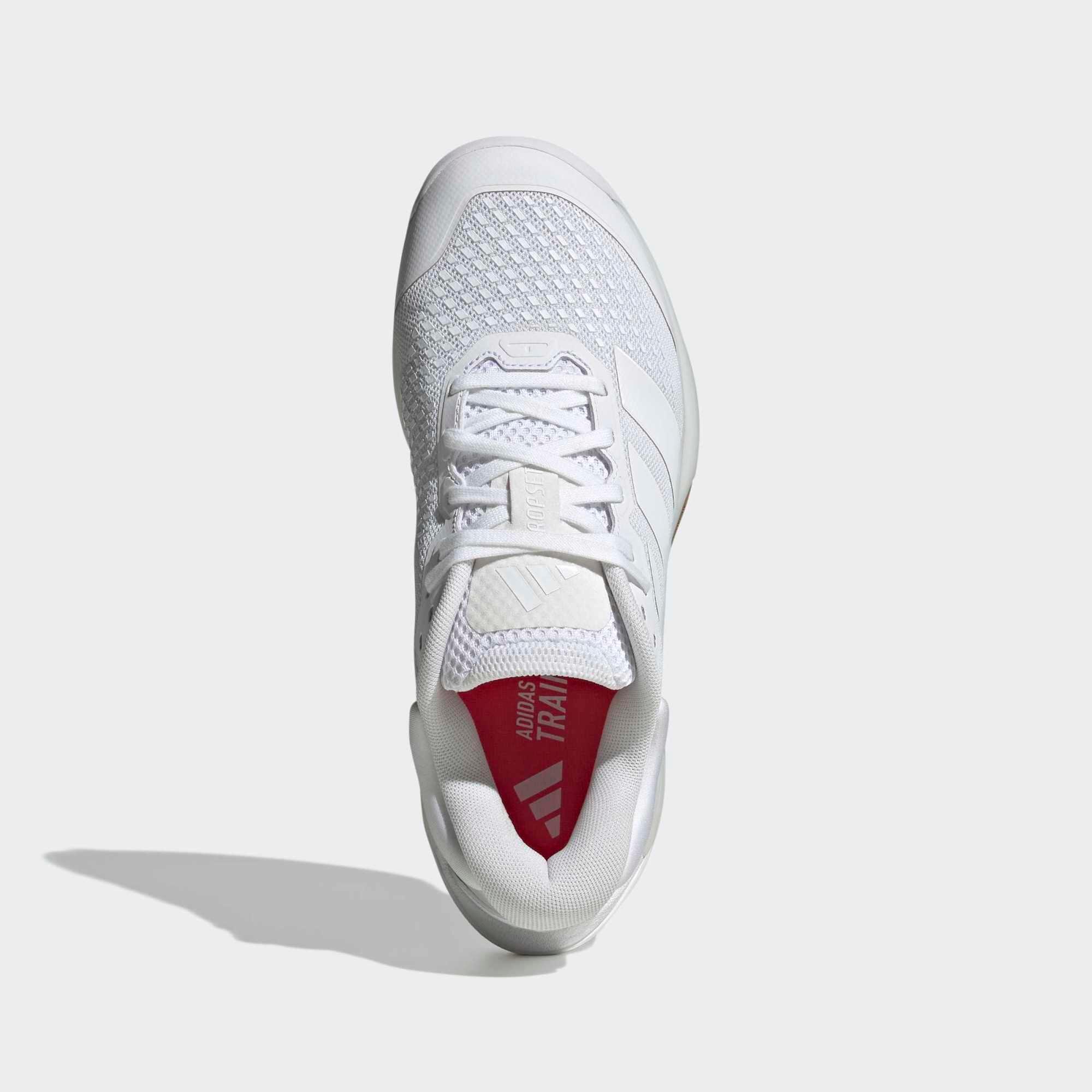Sneakers ADIDAS donna palestra DROPSET 4 bianche 3/6