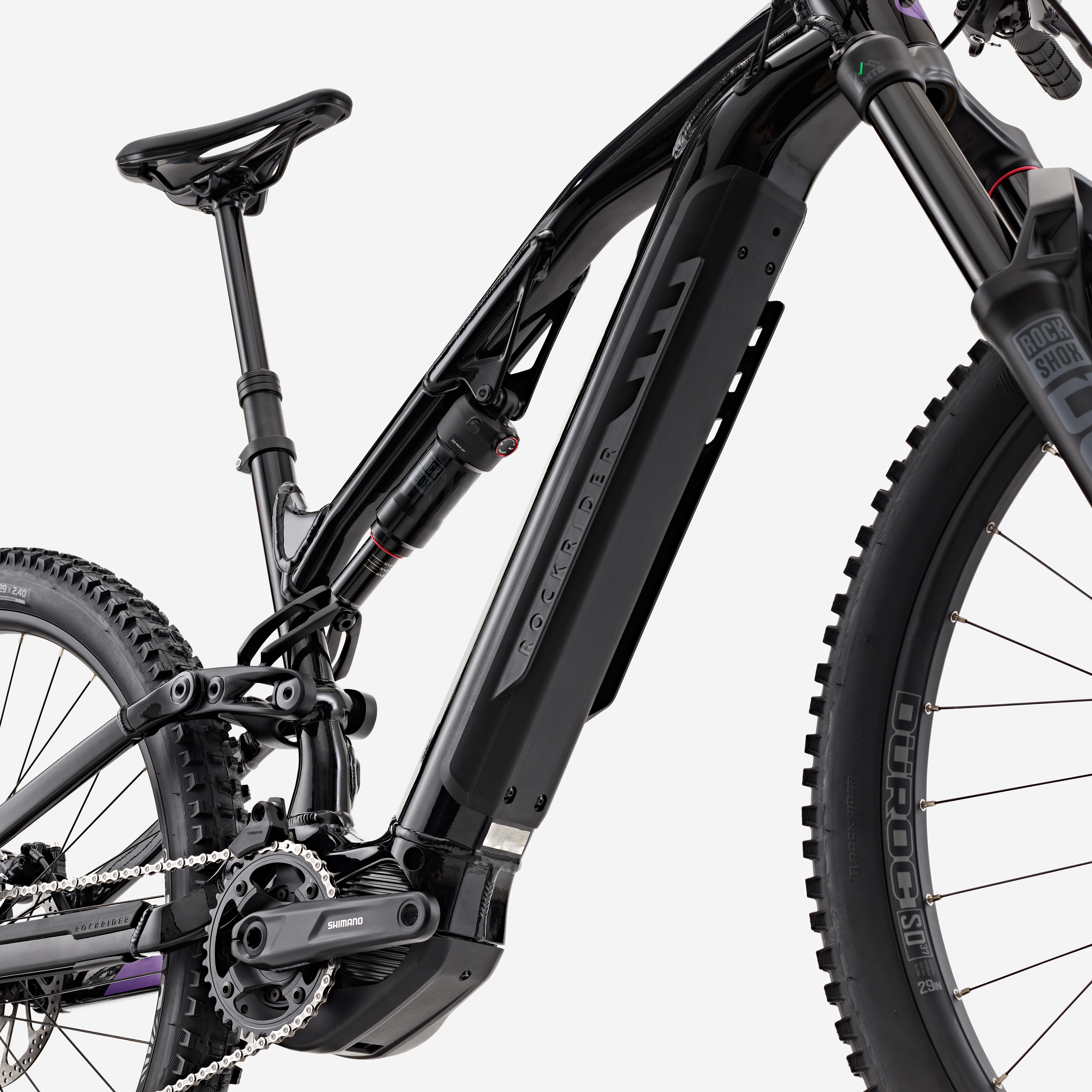 ROCKRIDER Celoodpružený horský elektrobicykel E-FEEL 900 S 29" čierny L (175-184 cm) · záber 5