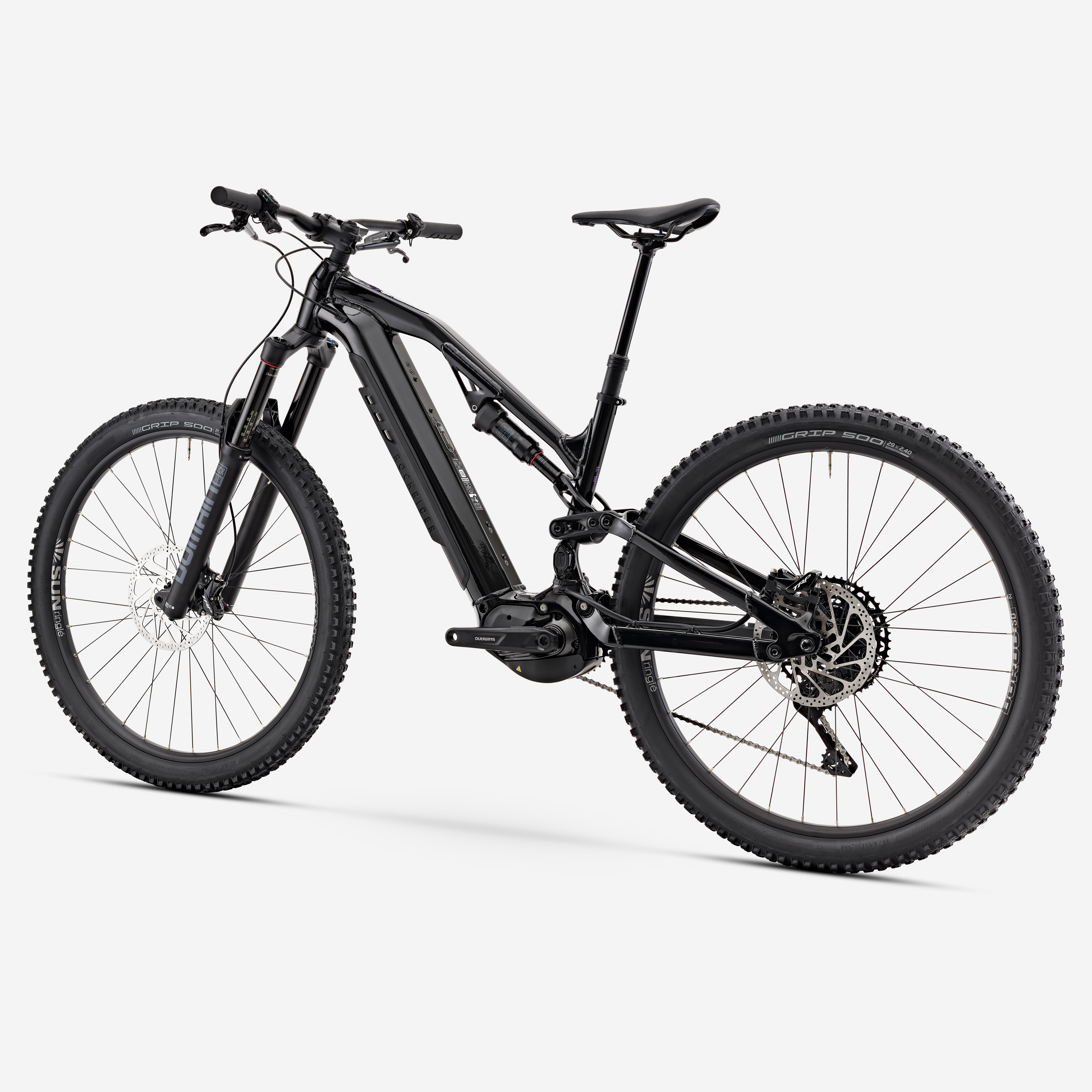 ROCKRIDER Celoodpružený horský elektrobicykel E-FEEL 900 S 29" čierny L (175-184 cm) · záber 4