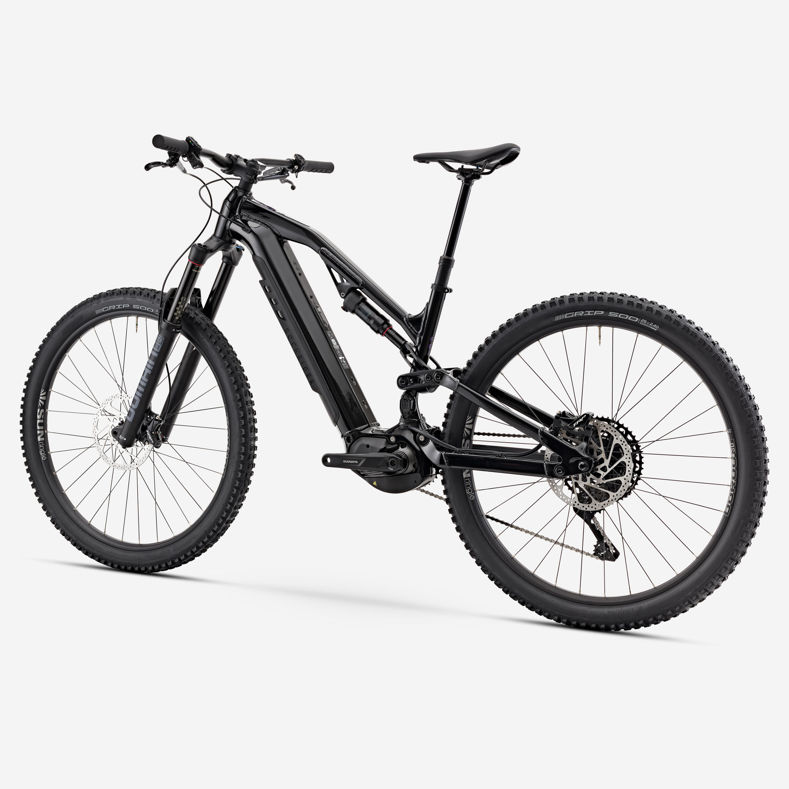 Seconde vie - Vélo VTT électrique All-Mountain tout suspendu 29" -  E-FEEL 90... 3/8