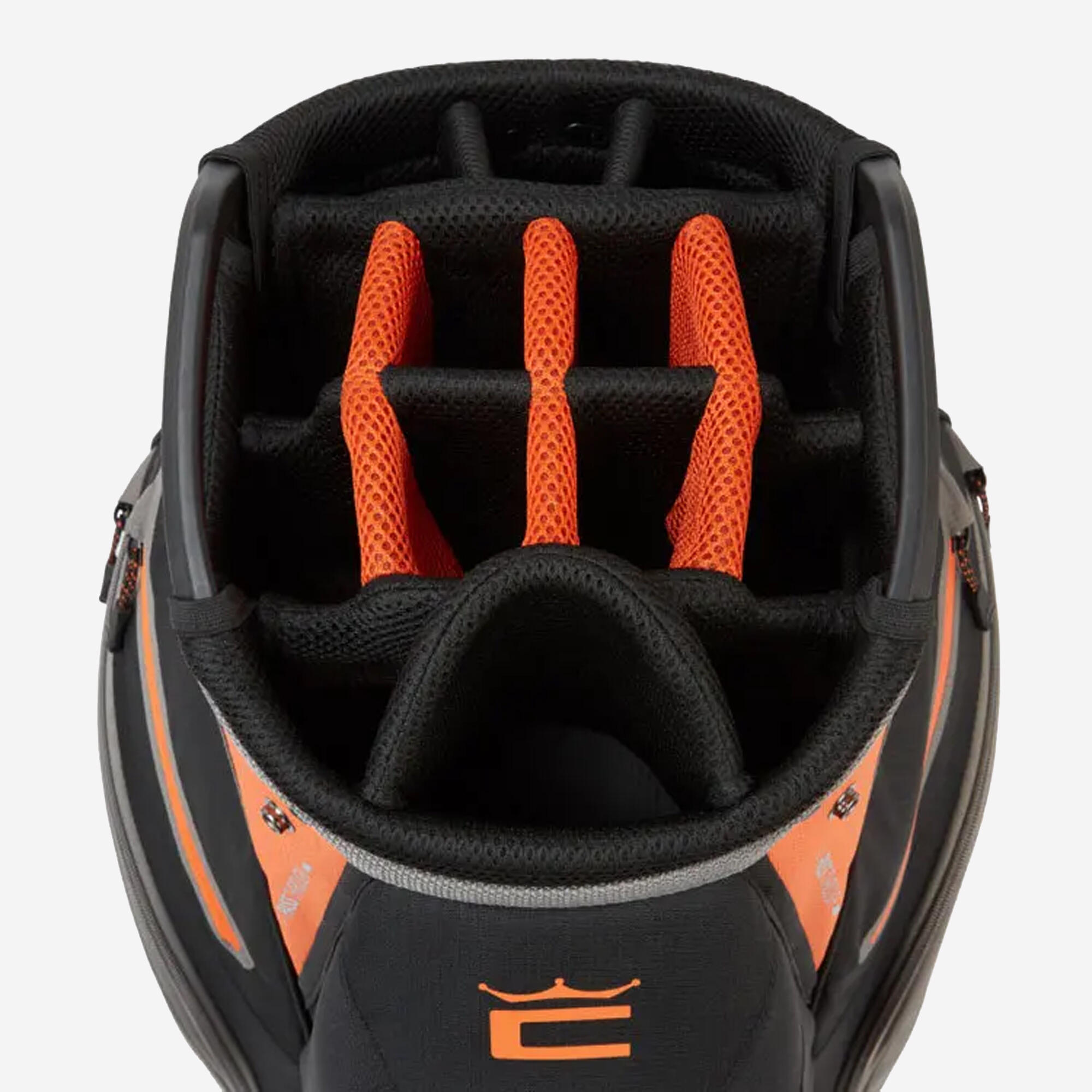 Sac de golf chariot, Signature Cart gris orange 4/4