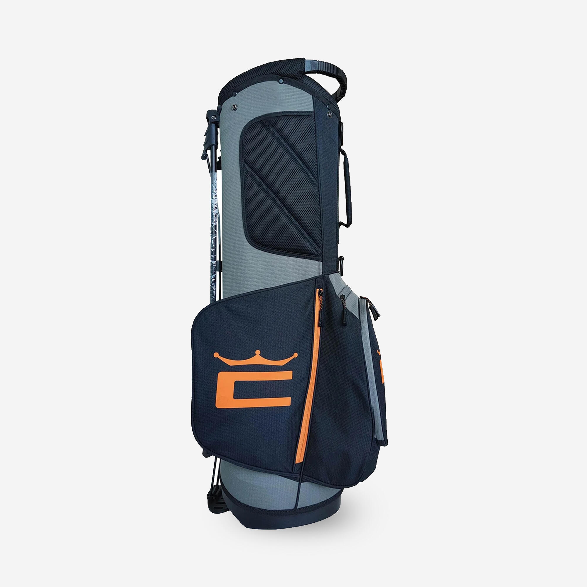 Sac de golf trépied, Signature gris orange 2/4