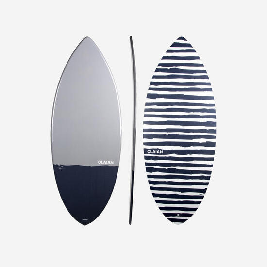 Skimboard 900 Adulte bleu gris Fibre composite