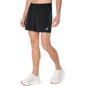 Pantalón corto Running Hombre, Asics negro