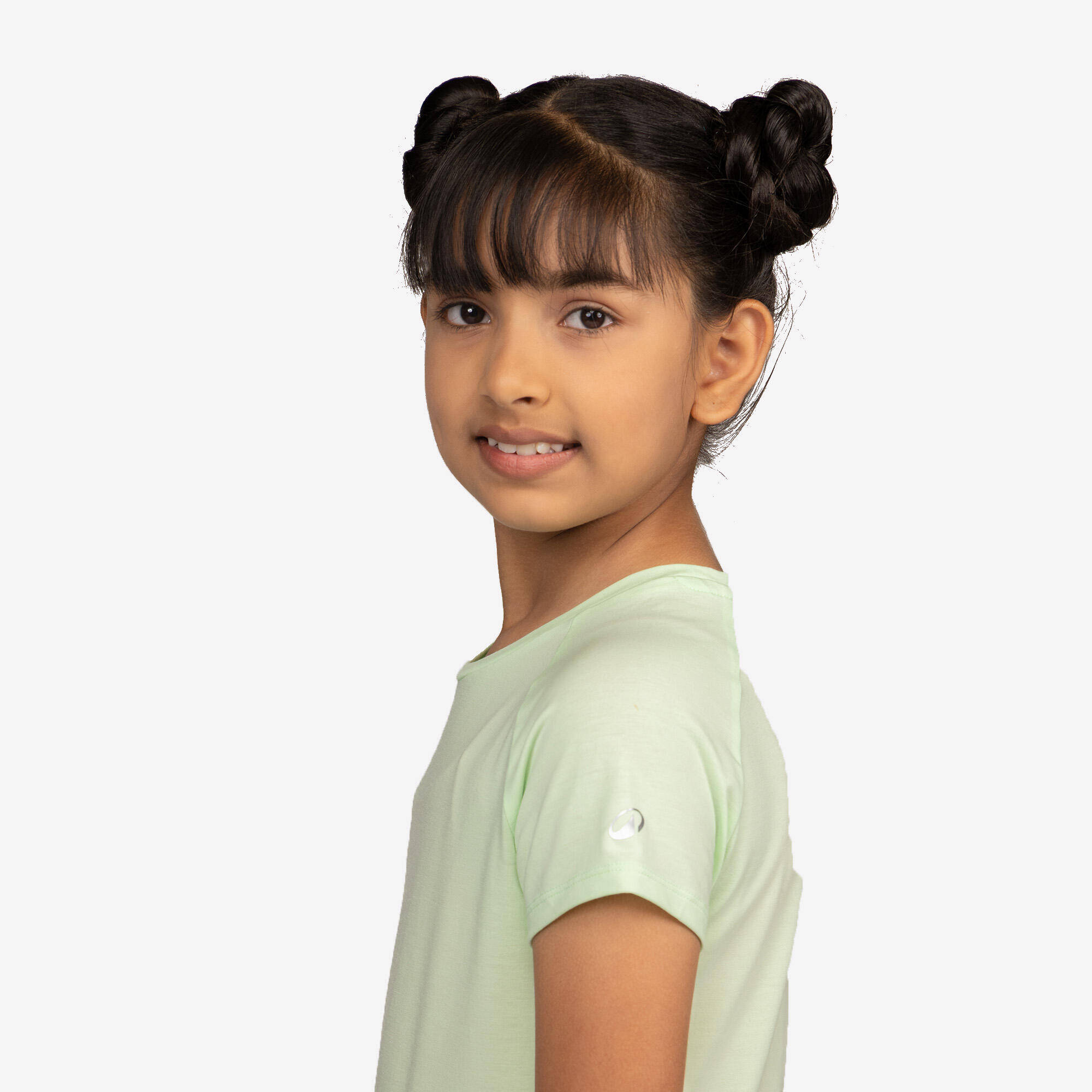 Girls' Breathable Multisport T-shirt - White -  4