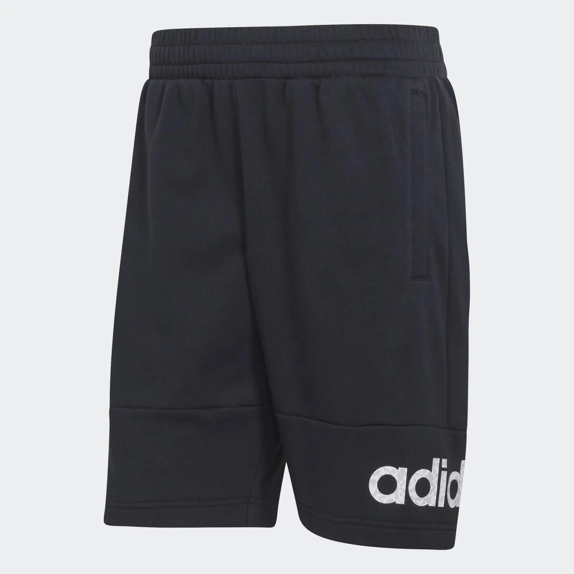 Șort de fitness ADIDAS Negru Bărbați 6/8