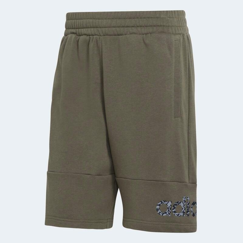 Șort de fitness ADIDAS Kaki Bărbați