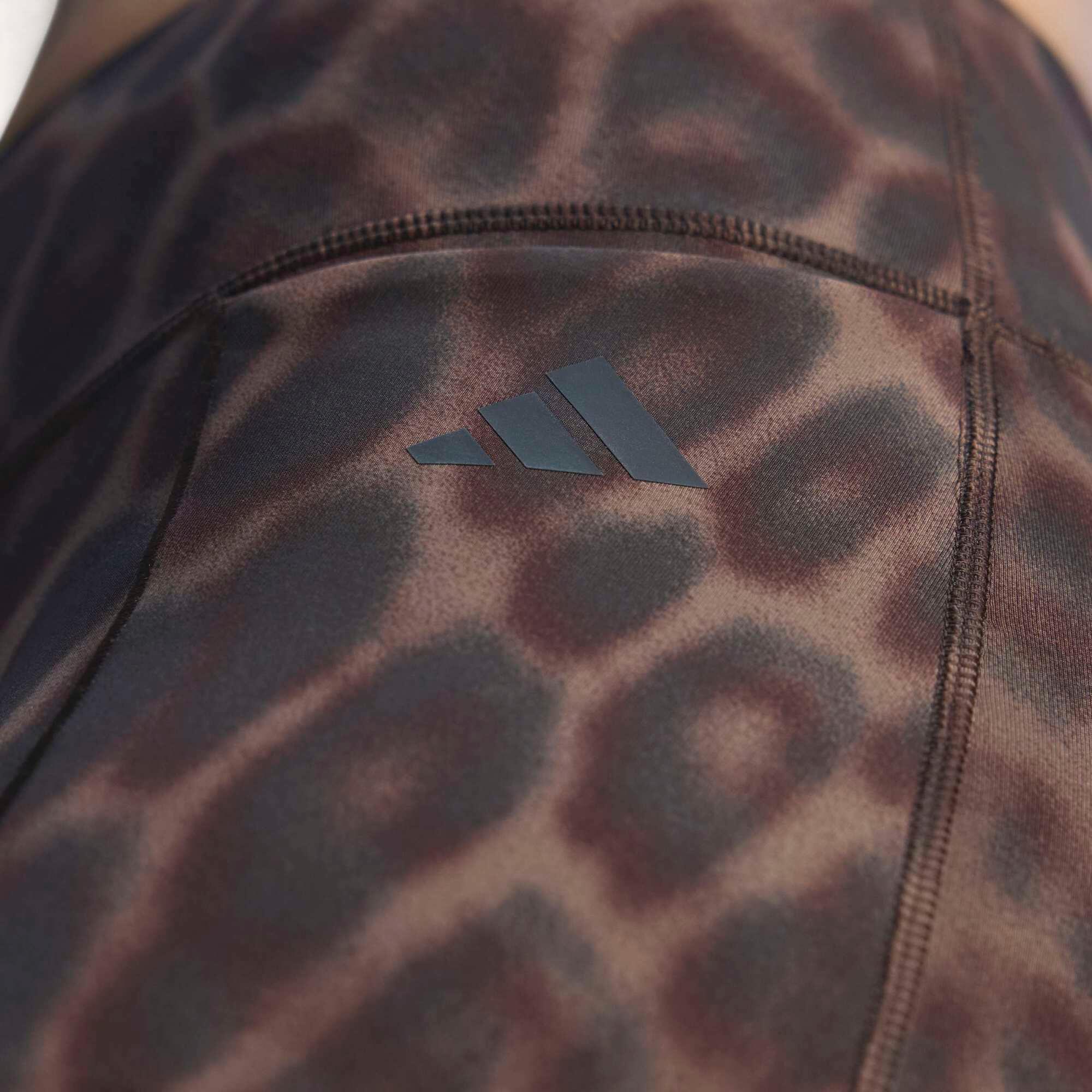 Leggings Damen - braun Leopard 5/12