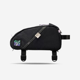 Sacoche vélo top tube 1,5 litre bikepacking, ADVT 500 Noir