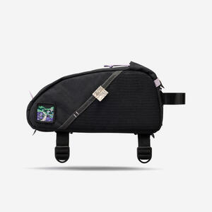 Bolsa Tubo Superior Bicicleta Bikepacking ADVT 500 Negro 1,5 Litros