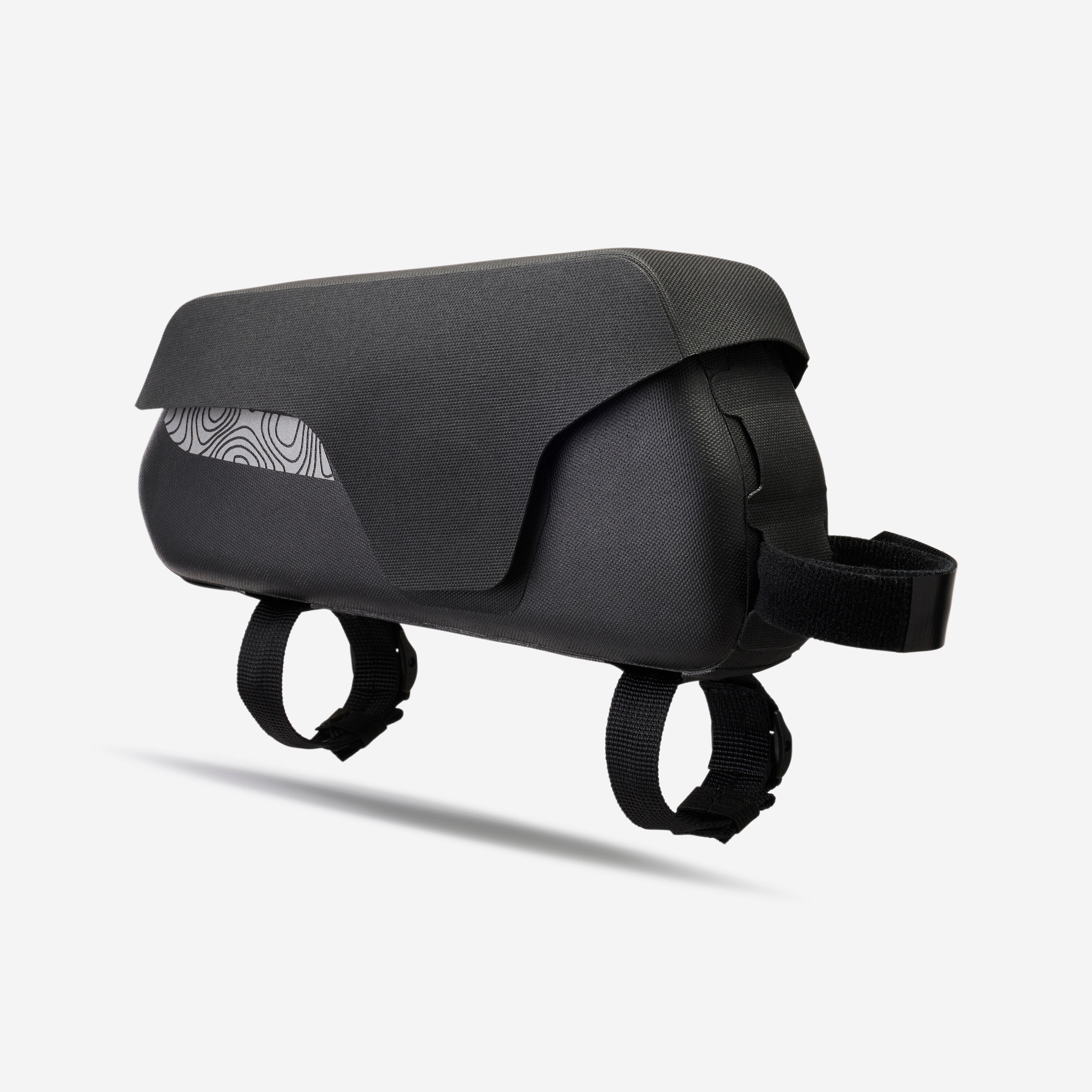 Sacoche sur tube supérieur pour vélo de cyclotourisme 1 L étanche IPX3, ADVT 900 2/7