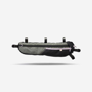 Bolsa Cuadro Bicicleta Half-Frame Bikepacking ADVT 500 Verde 2,5 Litros