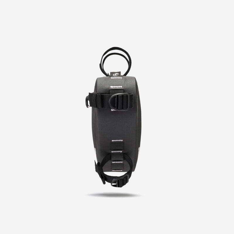 Geantă etanșă de cadru bikepacking half frame 3L IPX3, ADVT 900 Negru