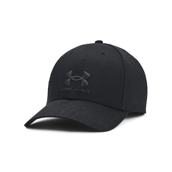 Casquette réglable Branded pour homme, noir