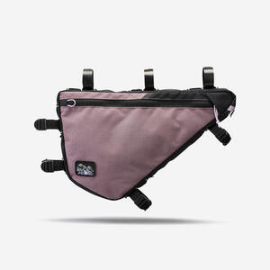 Bolsa Cuadro Bicicleta Full-Frame Bikepacking ADVT 500 Marrón 5 Litros