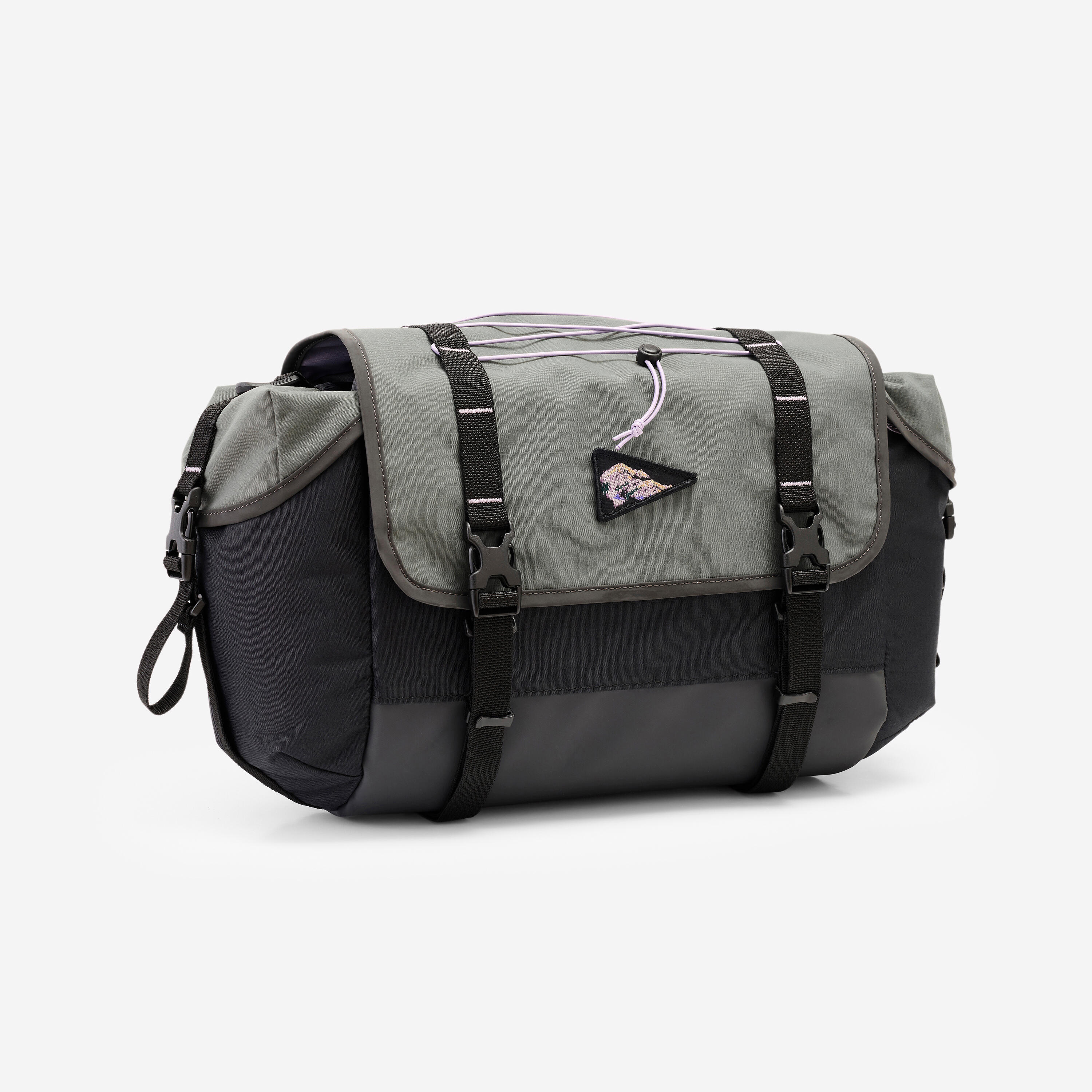 Decathlon UK ROCKRIDER 10 Litre Bikepacking Handlebar Bag - Advt 500 | FREE Click & Collect at Stores and Asda. 365 Days return available.