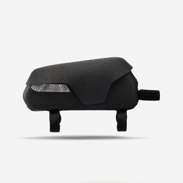 Sacoche top tube bikepacking 1L étanche IPX3, ADVT 900 noire