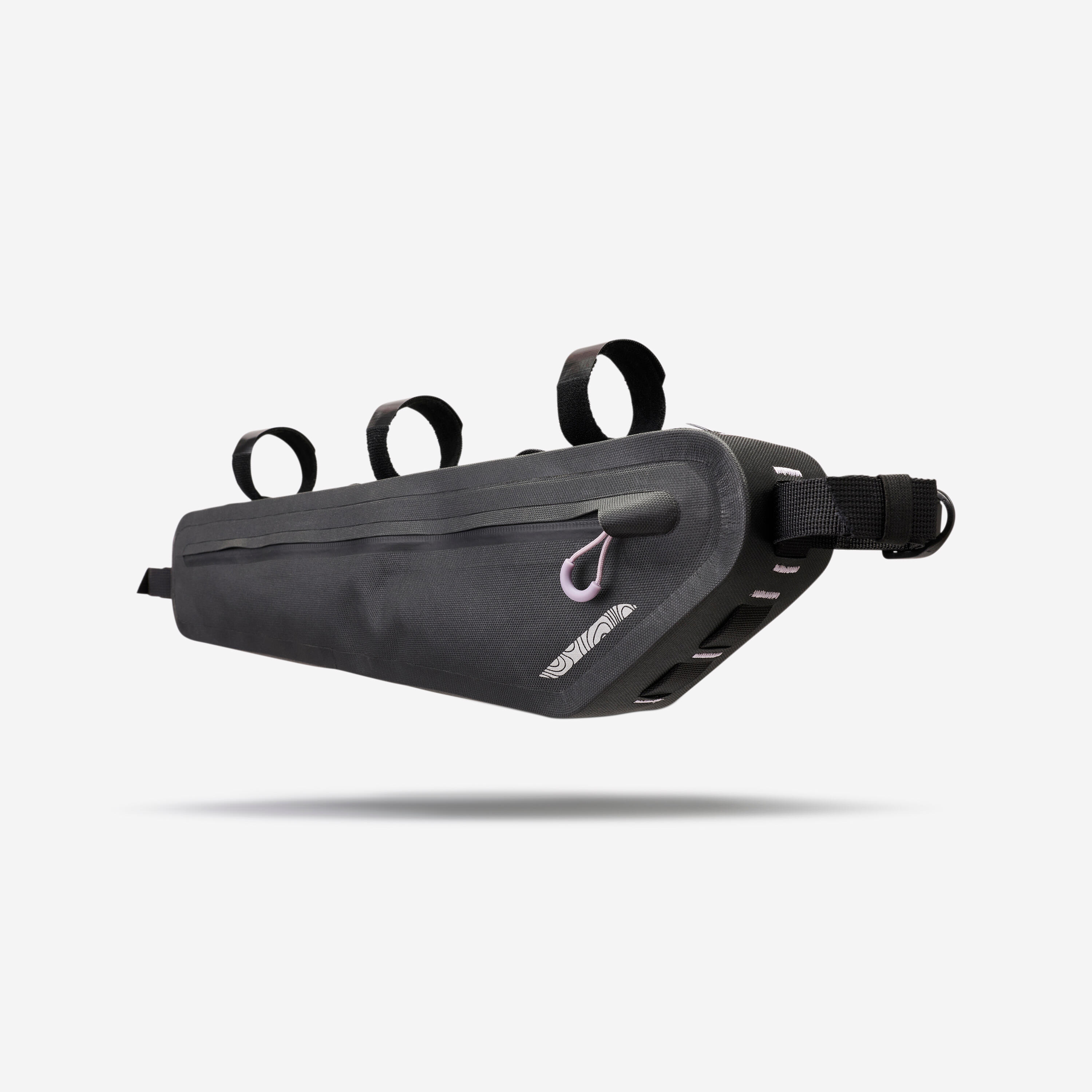 Sacoche demi-cadre de cyclotourisme 3,5 L étanche IPX3, ADVT 900 - RIVERSIDE