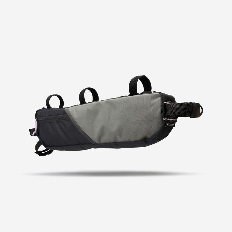 Borsetă bicicletă cadru half-frame 2,5 litri bikepacking, ADVT 500 Verde