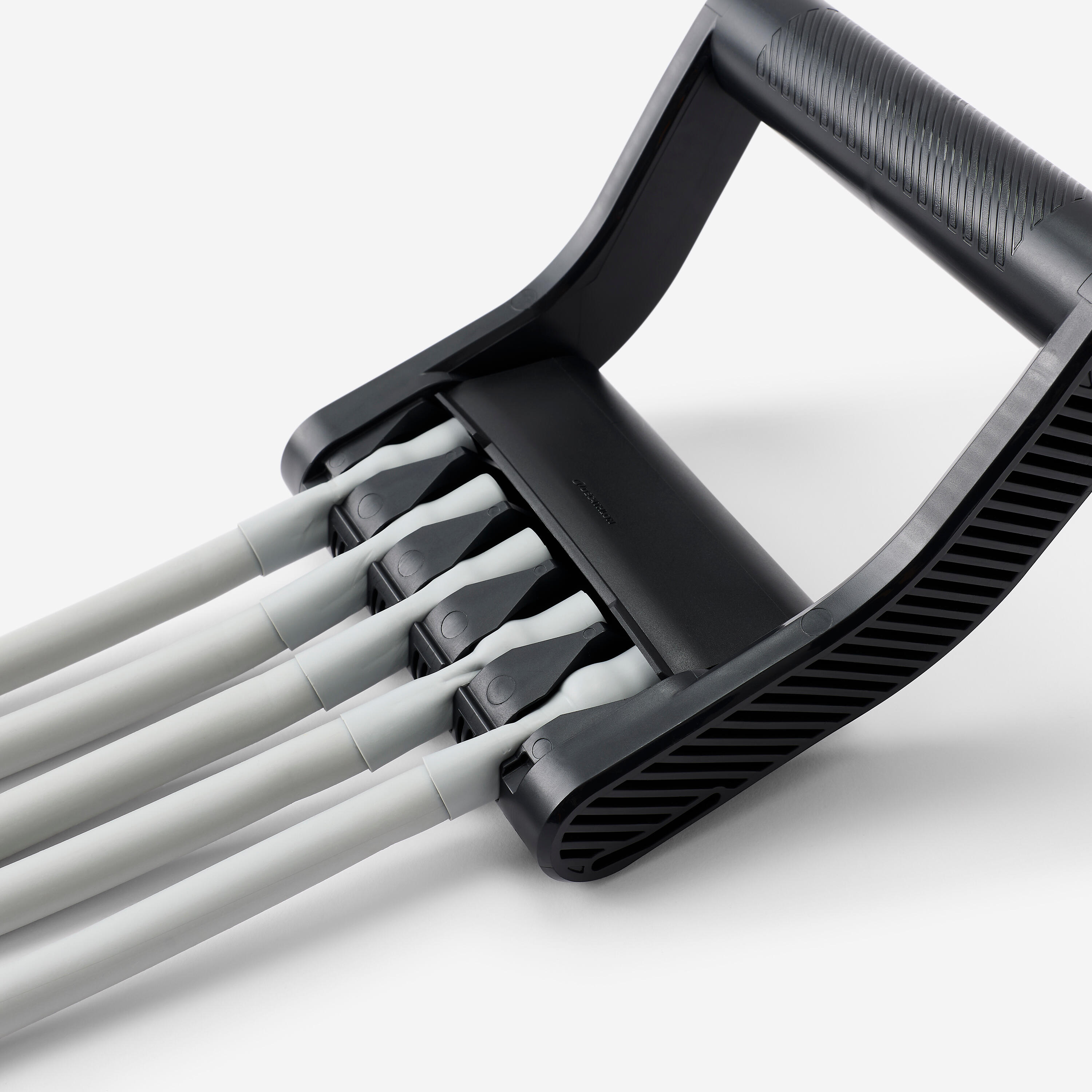 Extenseur de musculation réglable de 5 à 25kg - noir et bleu 3/5