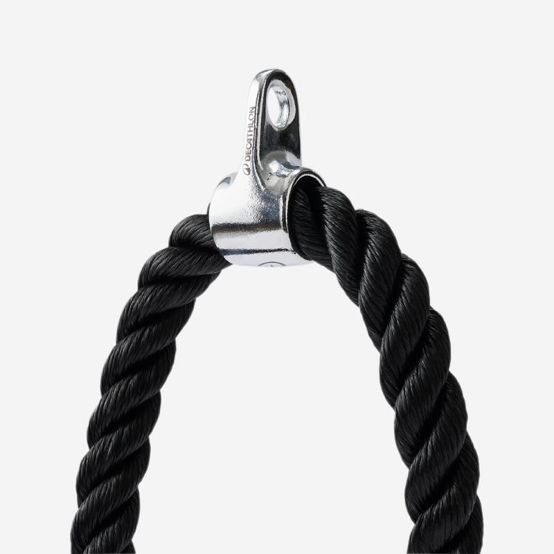 Coardă triceps pro, negru