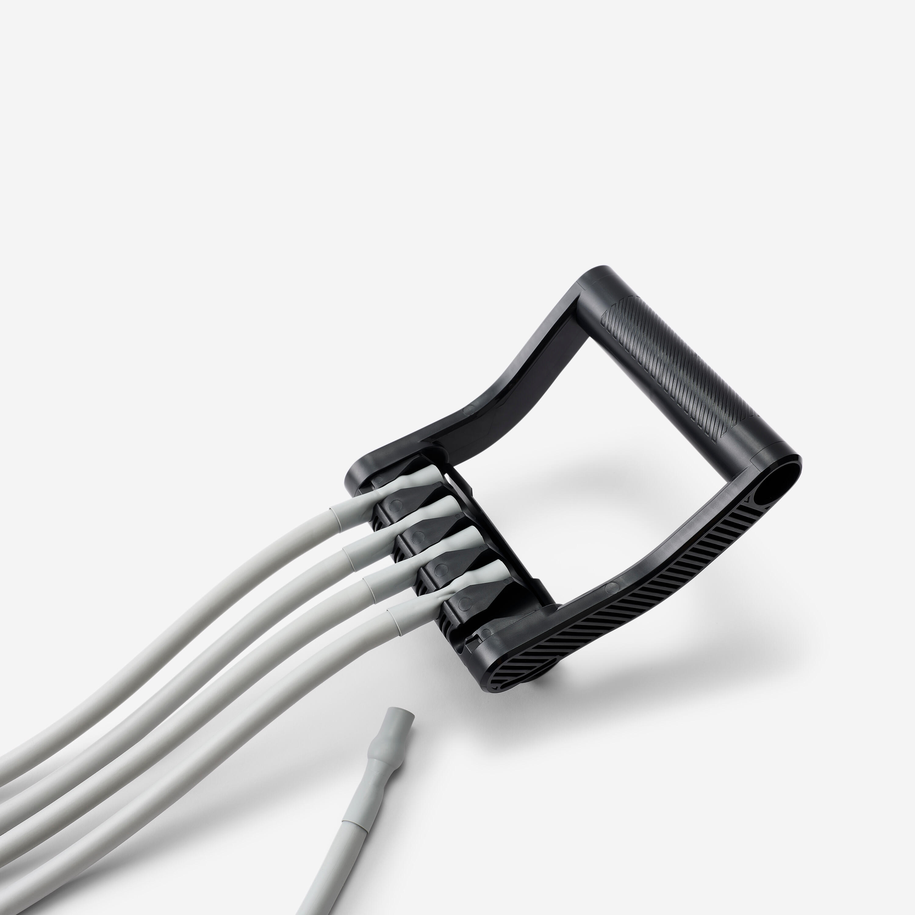 Extenseur de musculation réglable de 5 à 25kg - noir et bleu 2/5