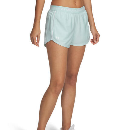 Short en toile femme, bleu