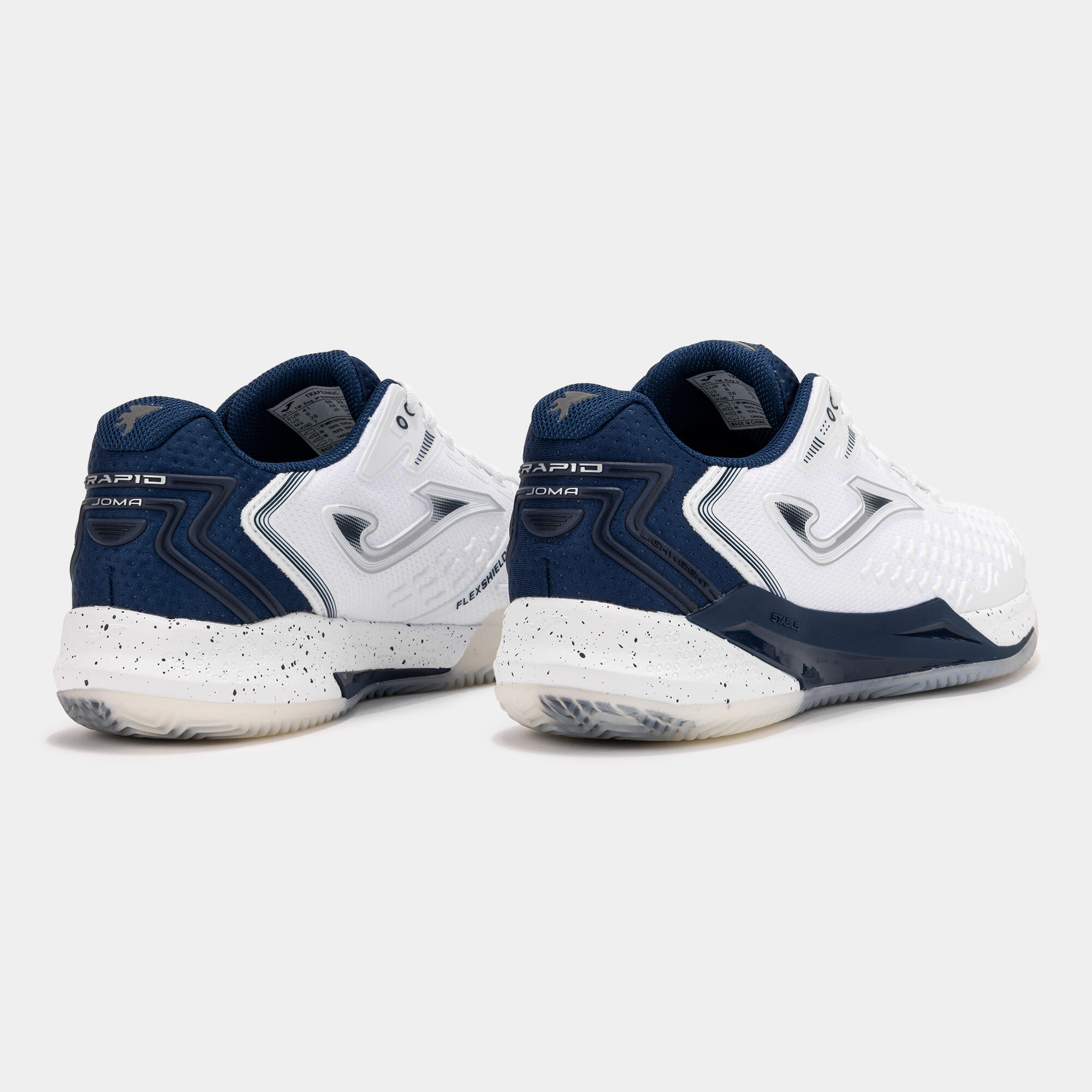Scarpe tennis uomo Joma Rapid Clay Court bianco-blu 3/5