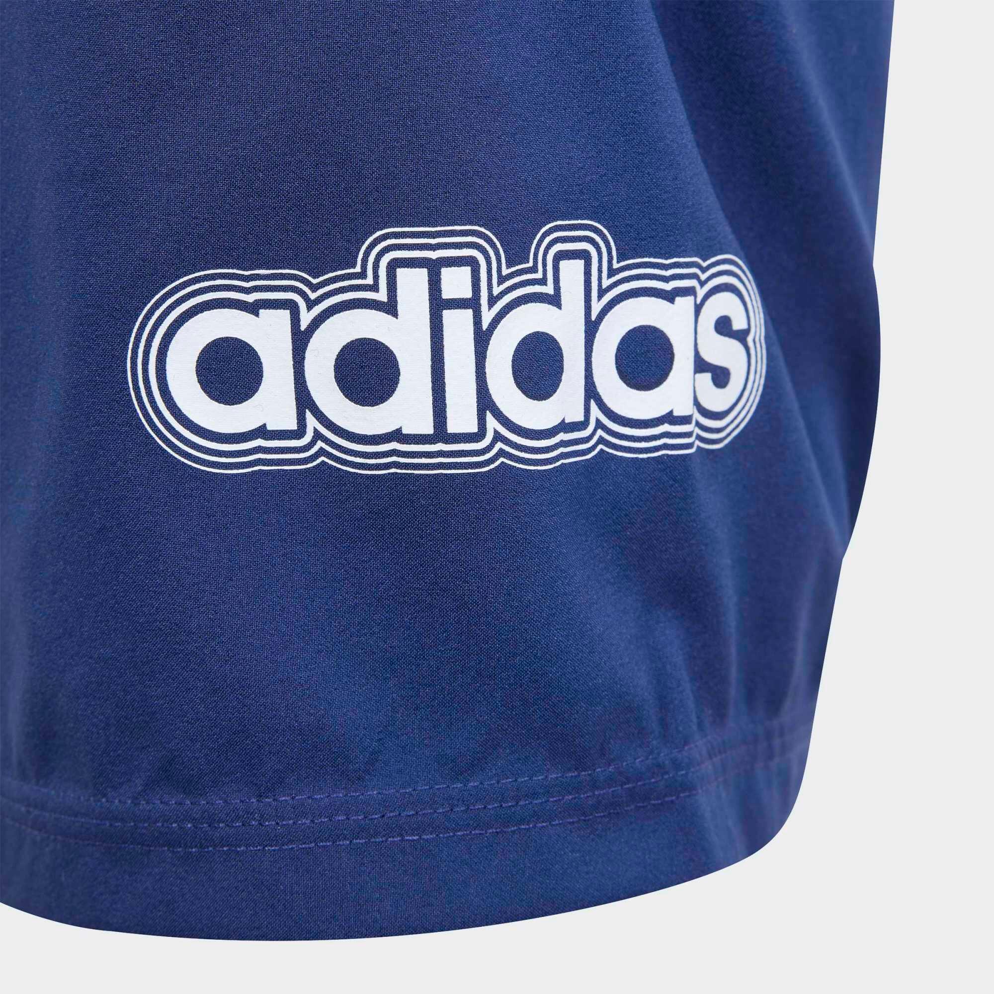 Calções de desporto em algodão criança, azul 4/5