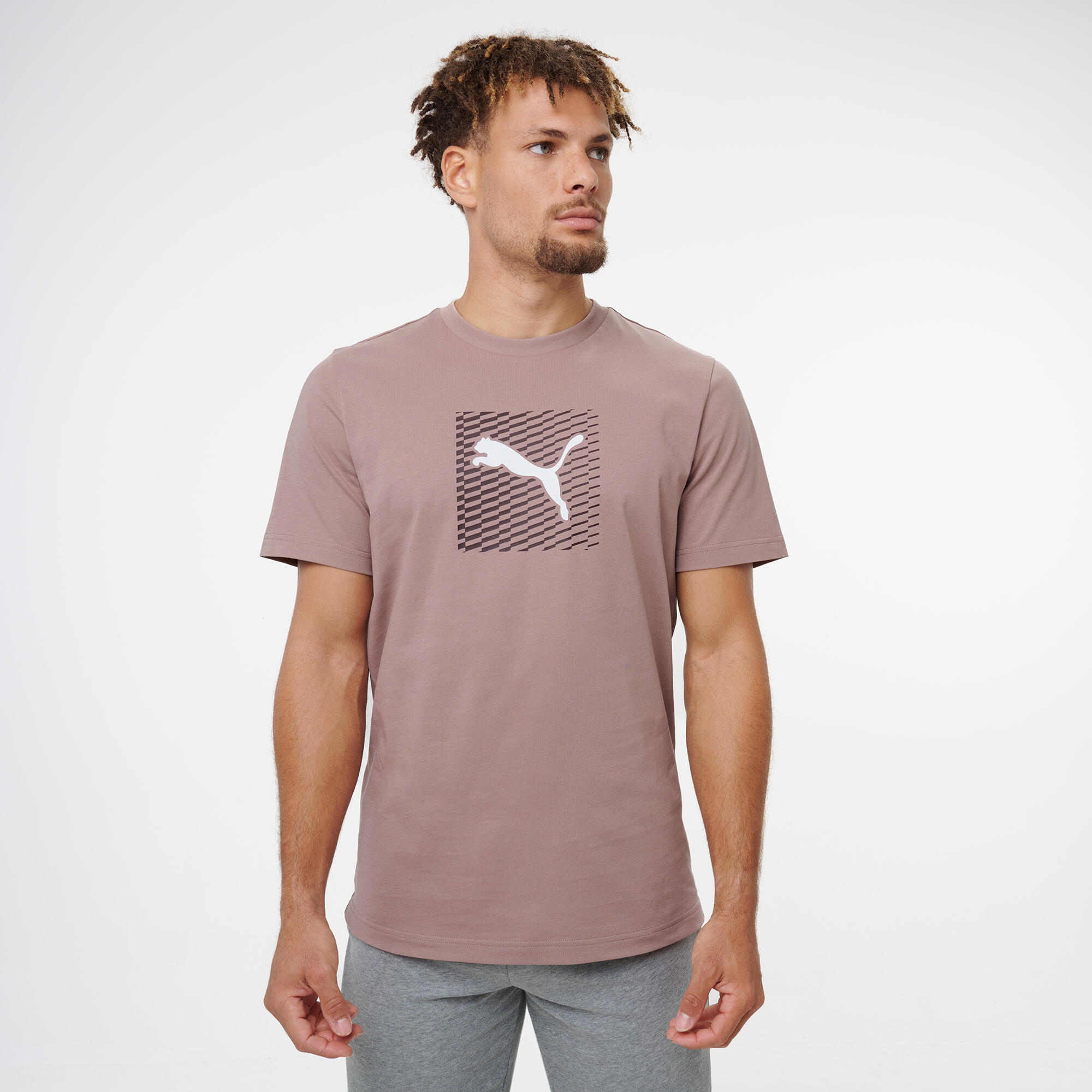 Tricou bumbac Puma Maro Bărbați