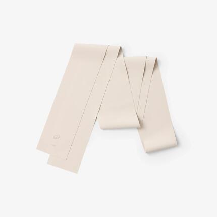 Bande élastique de Pilates 2kg, beige