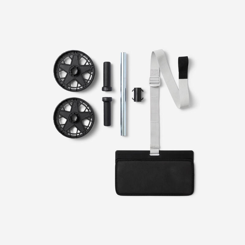 Roată pentru abdomene cu elastic, AB Wheel