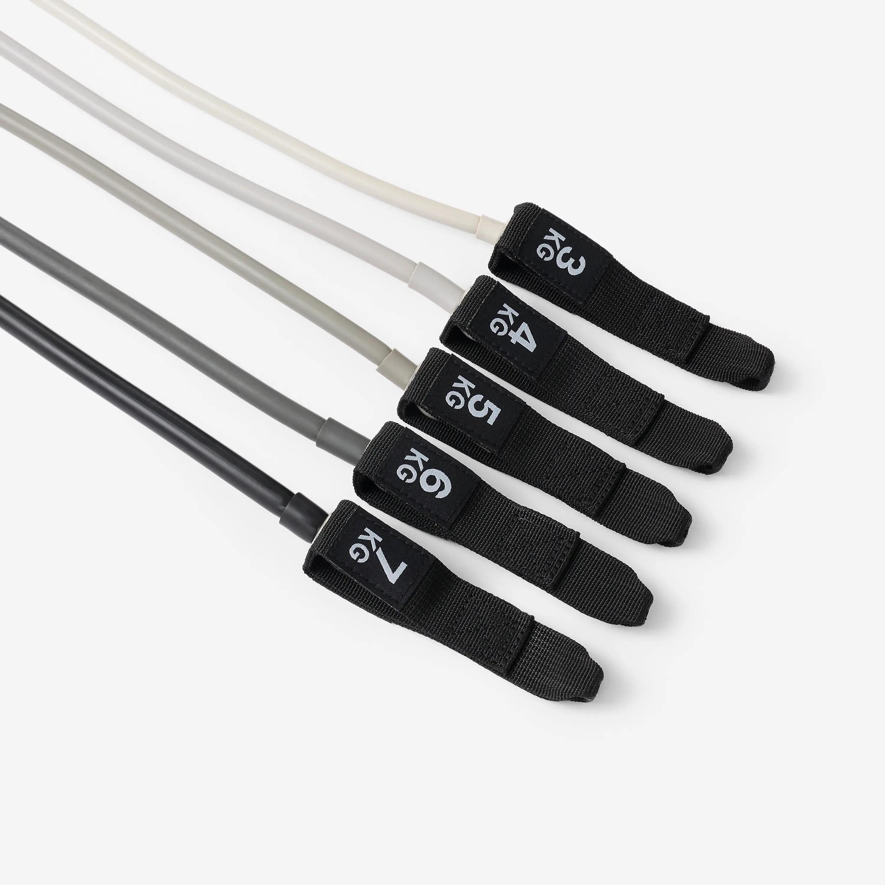 Weight Training Resistance Band Set x5 -  5