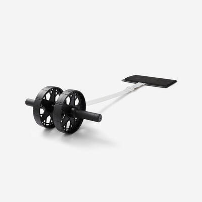 Ab wheel met elastische band