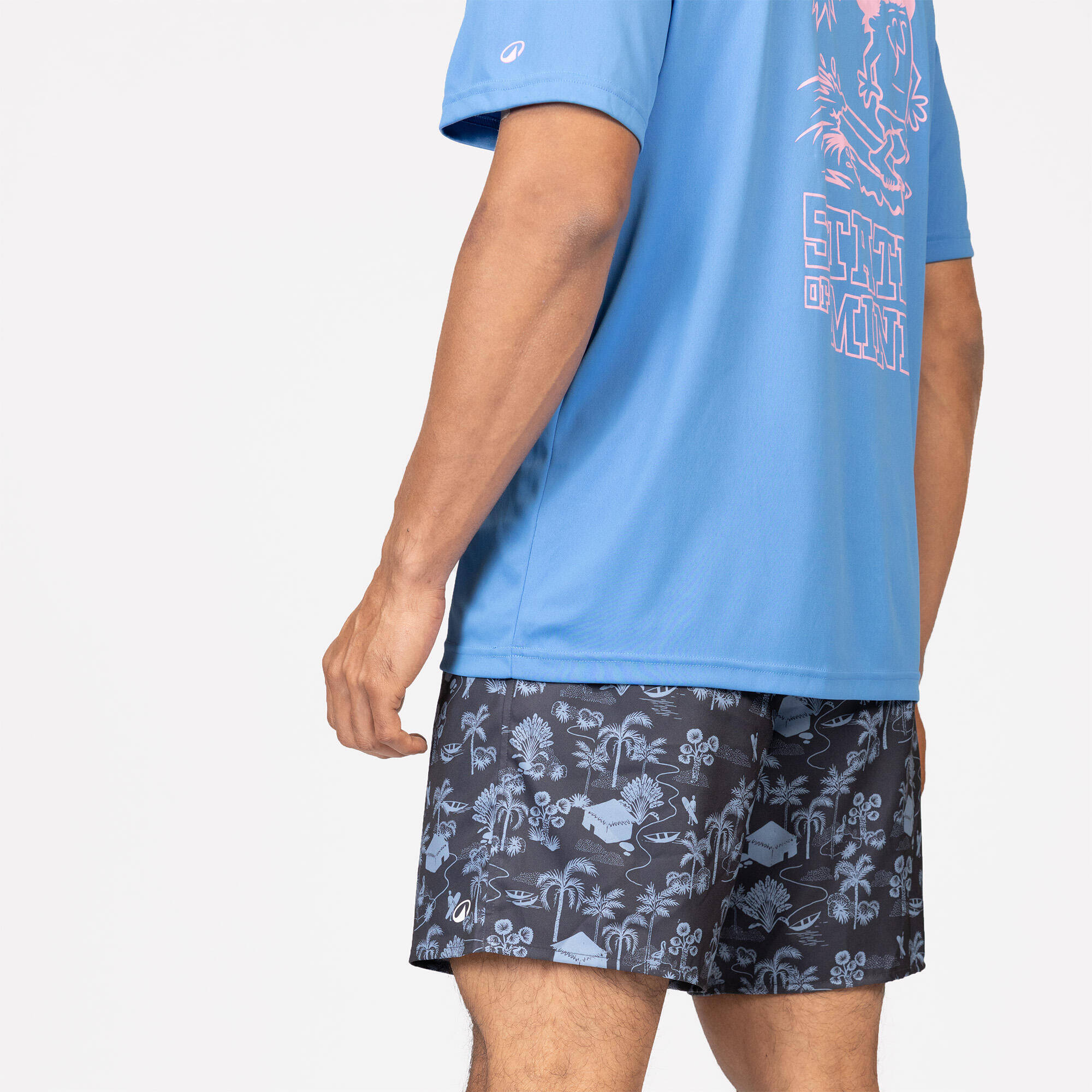 Men’s Swim Shorts mid-length swim shorts 18” -  5