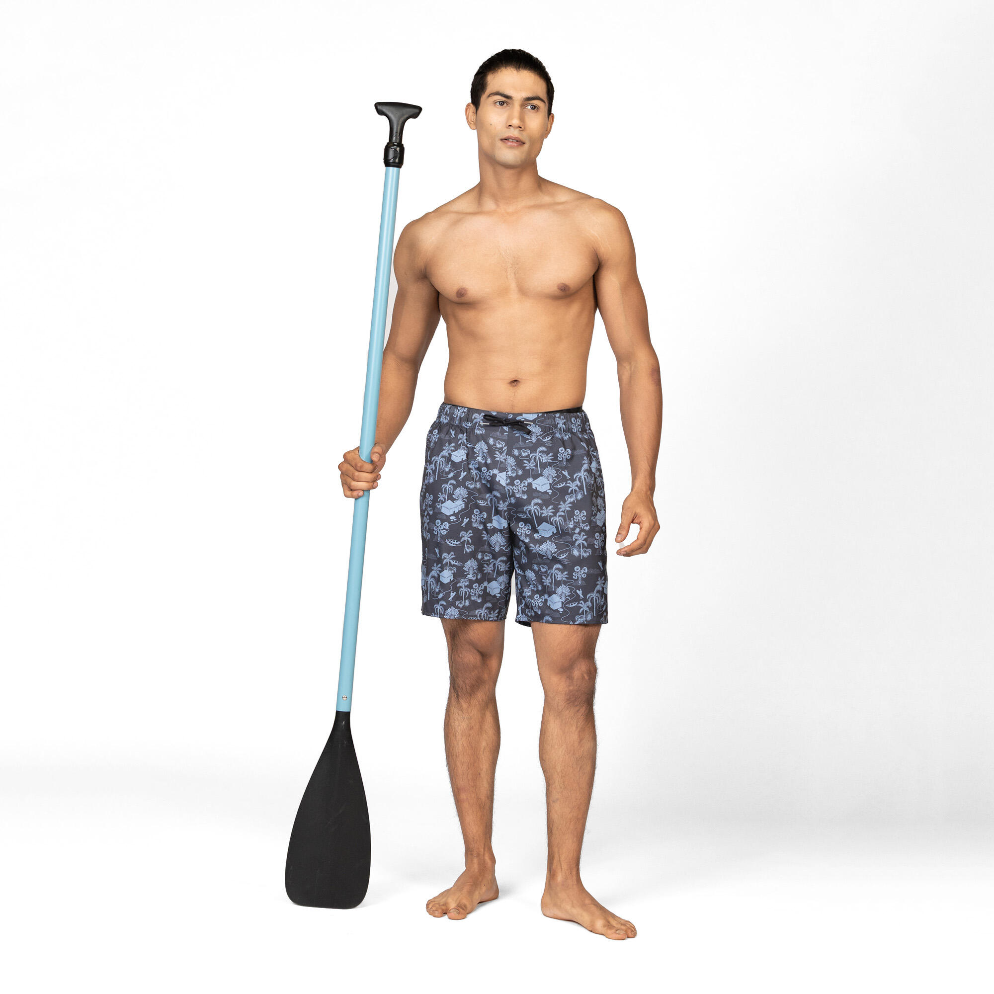Men’s Swim Shorts mid-length swim shorts 18”-image-30