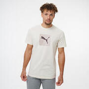 Tricou bumbac Puma Bej Bărbați