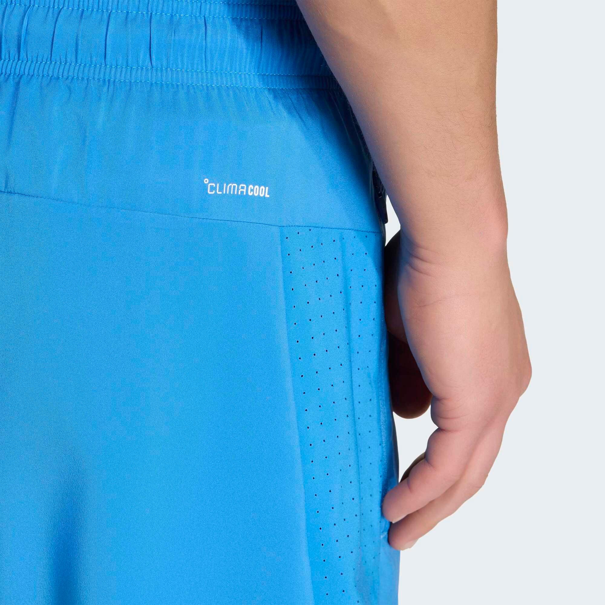 Fitness-Shorts Herren, blau 3/6