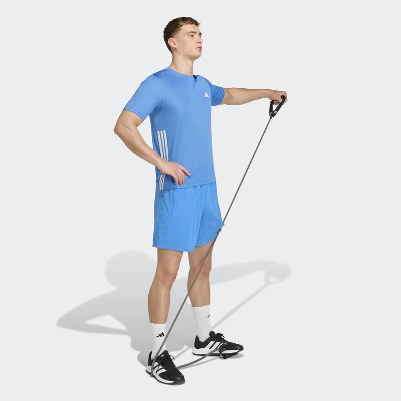Şort de fitness ADIDAS Albastru Bărbați