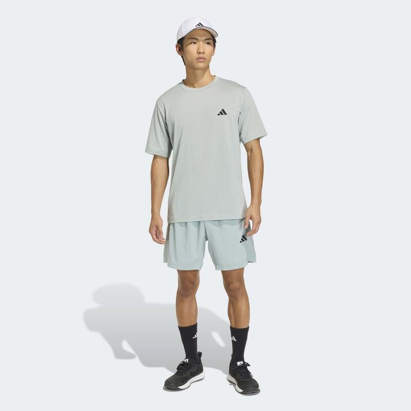 Șort de fitness ADIDAS Verde Bărbați