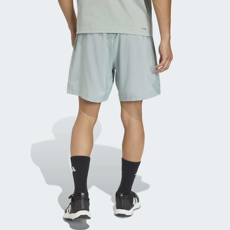 Șort de fitness ADIDAS Verde Bărbați