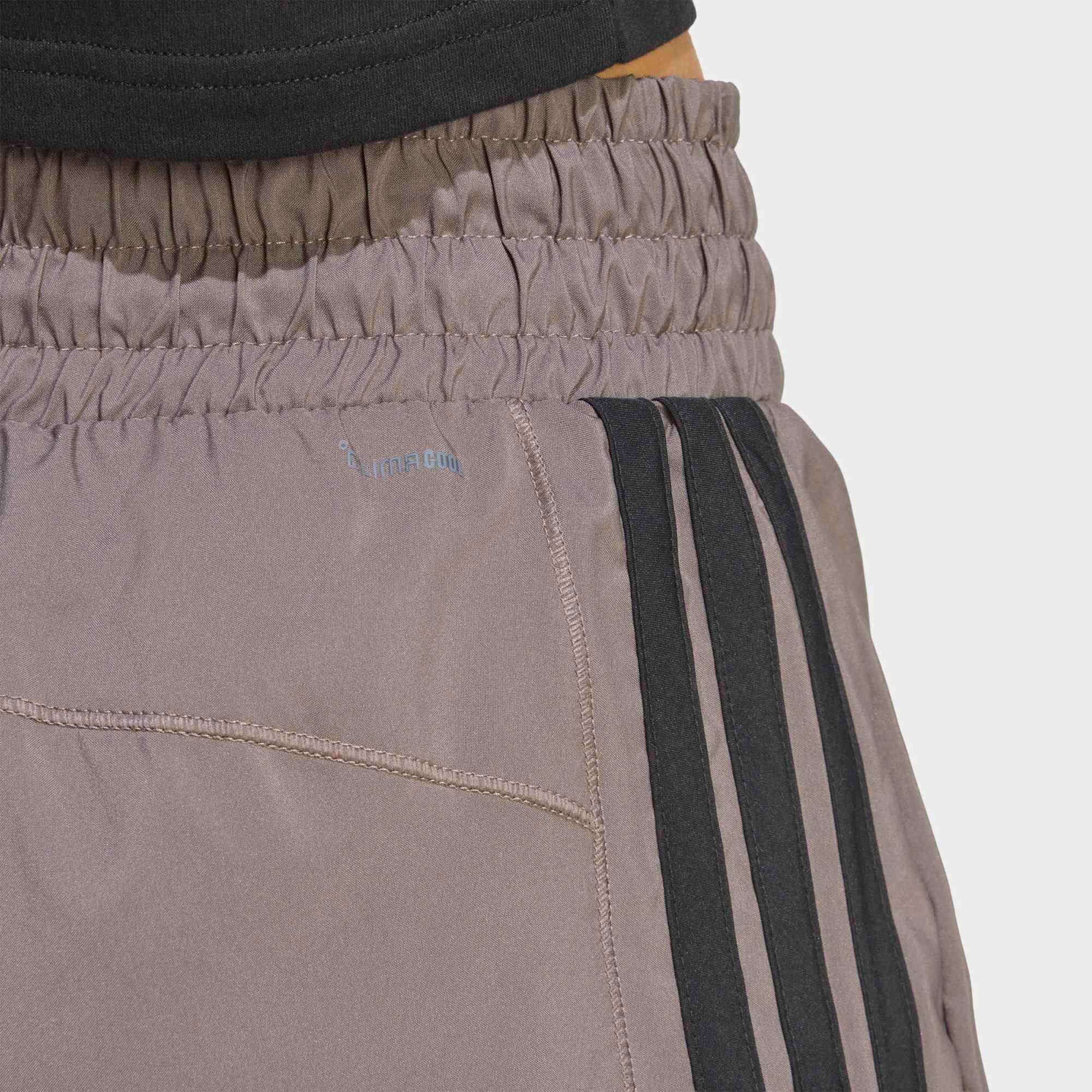 Fitness-Shorts 3S Pacer Damen, braun 4/5