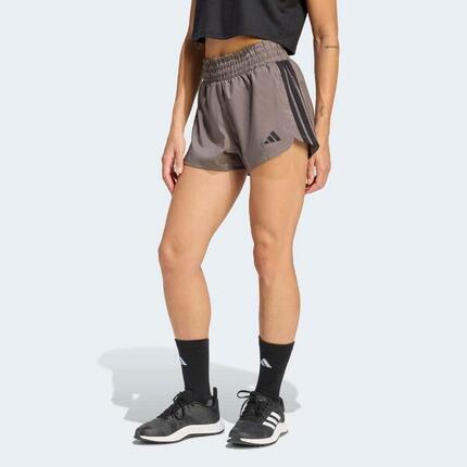 Short de fitness 3S Pacer femme, noir