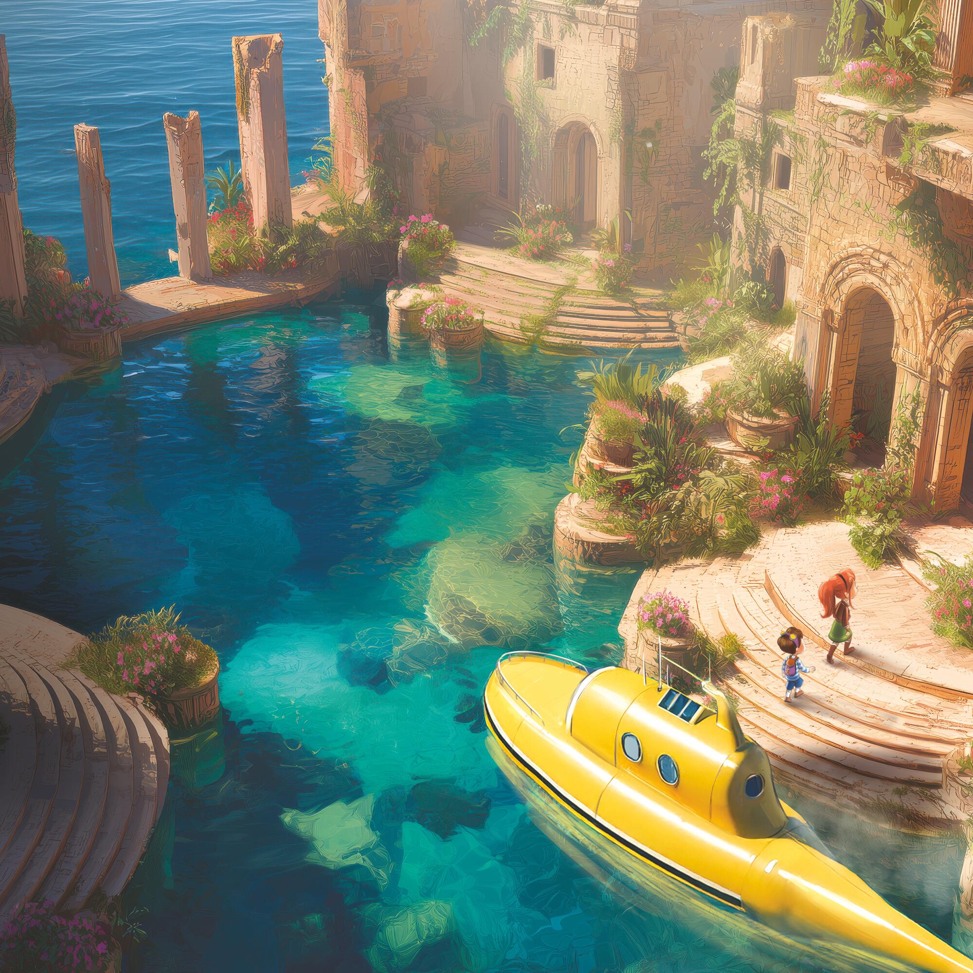 Les vestiges de l'Atlantide en Français.
Jeu additionnel pour console Spin&play. 8/8