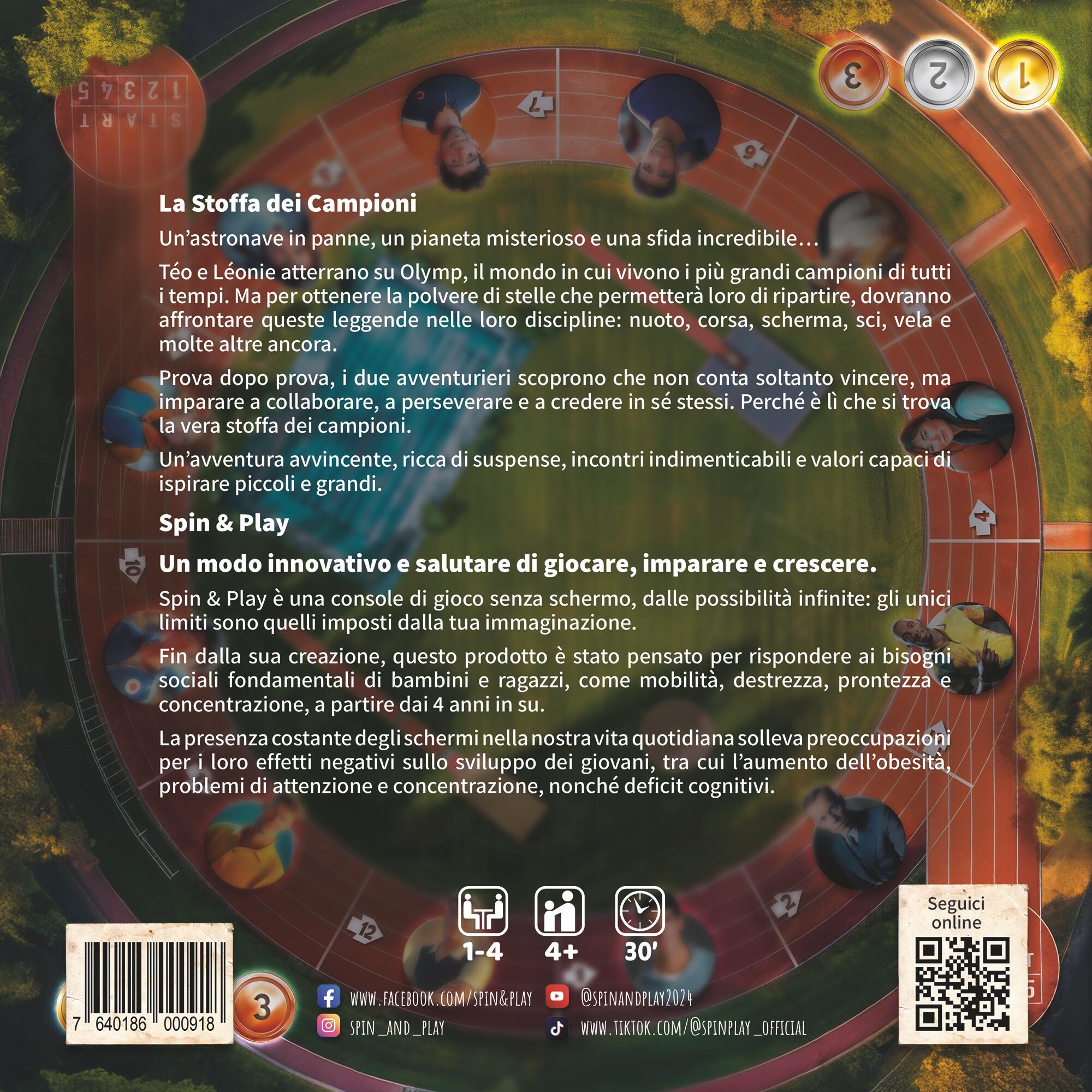 The Making of Champions (Italienisch)
Zusätzliches Spiel für Spin&Play-Konsole 2/8